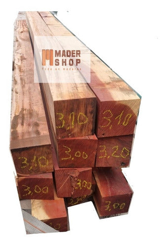 Mader Shop Quebracho Wood Column 5" X 5" X 3 Mt 2