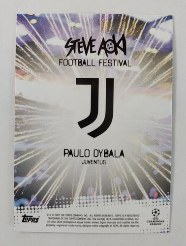 Topps Champions League 2022/23 Paulo Dybala Juventus X Aoki 1