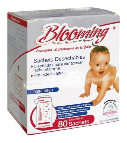 Blooming Bolsas Sachets Leche Materna X 80 Unidades 0