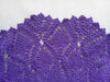 Violet Flowers Baby Dress 9-12M Crochet Knit Summer 4