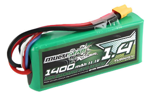 Rc Carrera Multistar 3s Especificaciones 1400mah 40-80c Mult 0