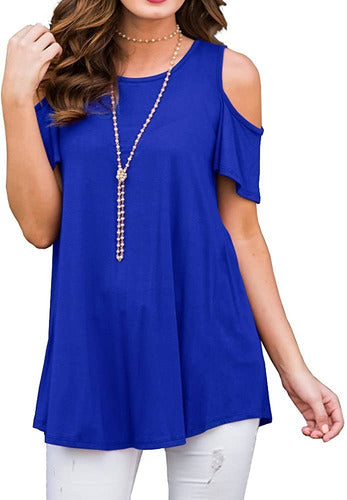 Elegant Summer Off-Shoulder Blouse 8