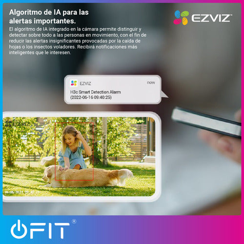 Ezviz Kit Camara De Seguridad Wifi Full HD + Memoria 128GB 3