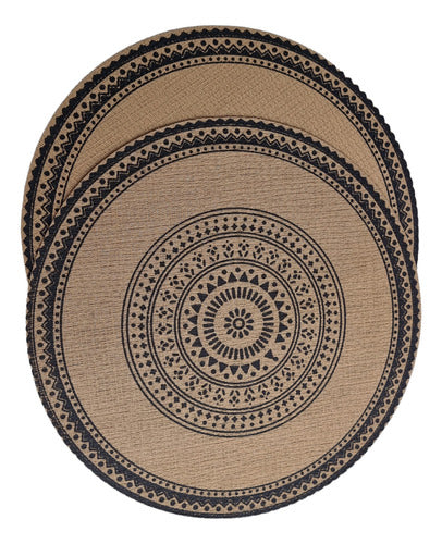 D'sazá Individual Burlap Centerpiece 38cm X 4 Units 0