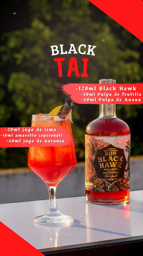 Black Hawk Red Fruit Infused Rum 1