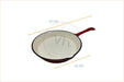 Vonne Enamelled Cast Iron Skillet 25 Cm Colors 4