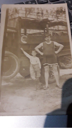 Antigua Foto Unica Camion De Bodega Toro ..historica Unica ! 0