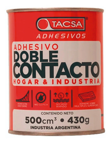 Tacsa Cemento De Contacto Adhesivo Hogar Industria X500 Cm3 0