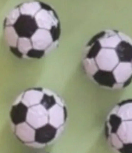 10 Pelotas De Futbol De Chocolate  Snack Mundial Qatar 2022 1