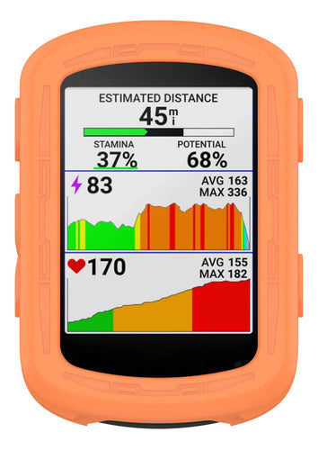 Bangyee Silicone Case for Garmin Edge 540/840 (Orange) 1