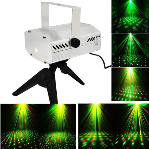 Laser Projetor Holográfico Led Pisca Pingo Pontinhos Festas 3