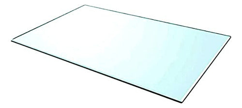 Vidro Comum 4mm Lapidado 80x60cm Proteção Para Moveis 0