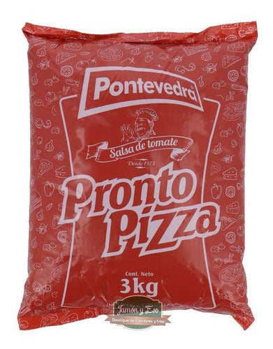 Salsa Pizzera  Pontevedra  X 3 Kg 0