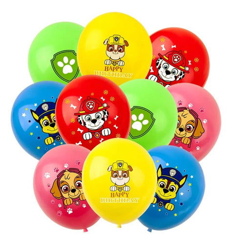 Paw Patrol 15 Balloons - 12" Pack 0