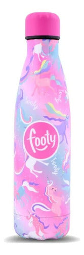 500ml Stainless Steel Thermal Bottle I Love Unicorn Footy Original 1