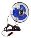 Ventilador 24v Para Autos Camionetas 8'' Clip Gancho Oscila 0