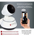 Ficatto IP Wifi Indoor Security Surveillance Camera HD 2