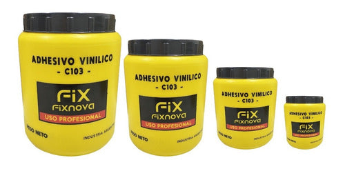 Adhesivo Vinilico Cola Vinilic Fixnova 500 Gr C/ Dosificador 1