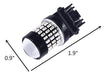 Luyed LED Bulbs 12-24V Red 3056 3057 3156 3157 3