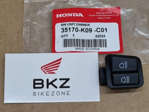 Honda Boton Tecla Luces Luz Original New Wave Afs 110 Bkz 1