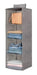 Set of 4 Hanging Clothes Organizers with 4 Shelves - Amber Gifts 2