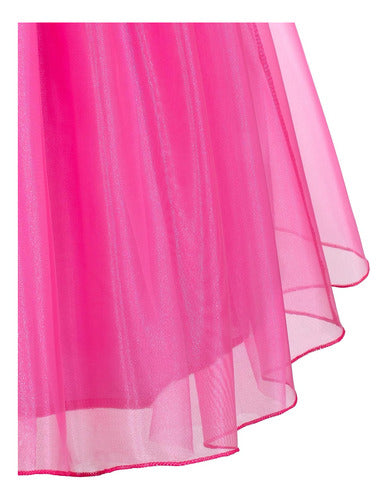 Disfraz De Princesa Aurora Para Niñas, Talla 4- 7