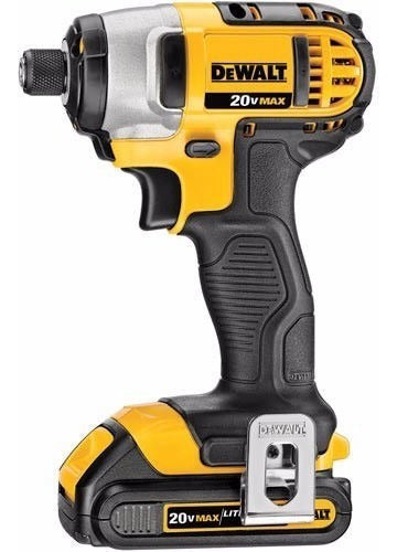 Atornilladora De Impacto Dewalt 20v C/ 2 Baterias C/carbones 1