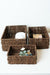 Marian Todo Organizado Seagrass Rectangular Basket L 6