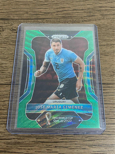 Jose Maria Gimenez - Panini Prizm Qatar 2022 Green 0