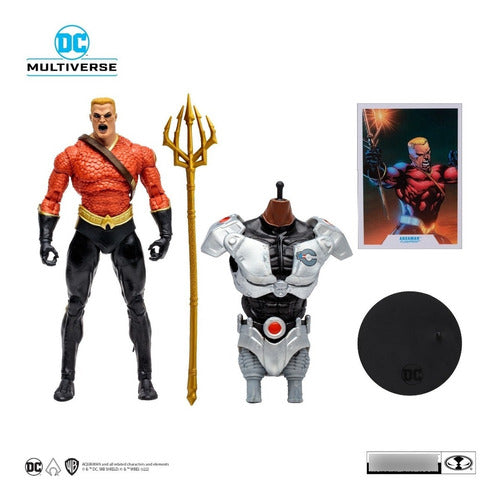 Mcfarlane Toys Dc Multiverse Aquaman Flashpoint Gold Label 1