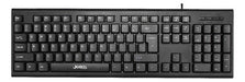 Jedel Standard USB Keyboard in Spanish - Black Wired New 1