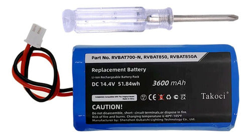 Youejoeq Shark Ion Robot Replacement Battery RVBAT850 RV1001AE 0