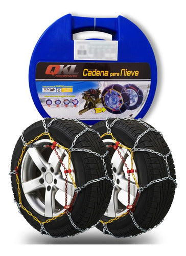 Juego Cadenas Para Nieve Barro Rodados 165/70-14  165/60-15 0