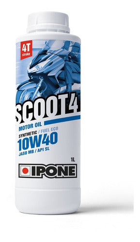 Ipone Scoot 4 Aceite Scooter 4t 10w40 Semisintetico 1