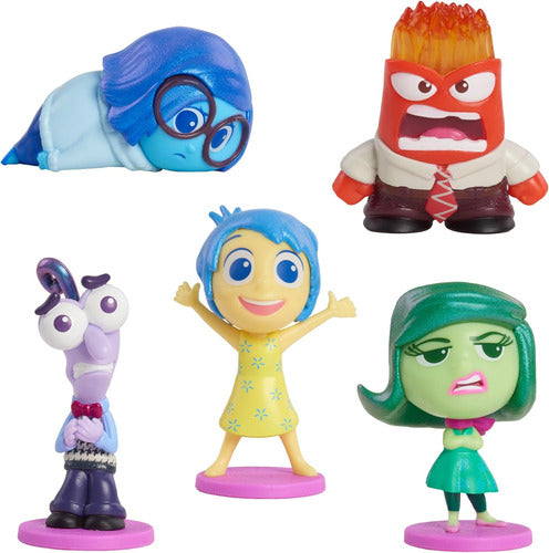 Figuras Inside Out, Juego Para Niños Desde , Pack De 2 3