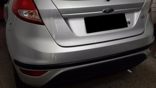 Ford Fiesta Kinetic 5-Door Rear Bumper Protector Black 1