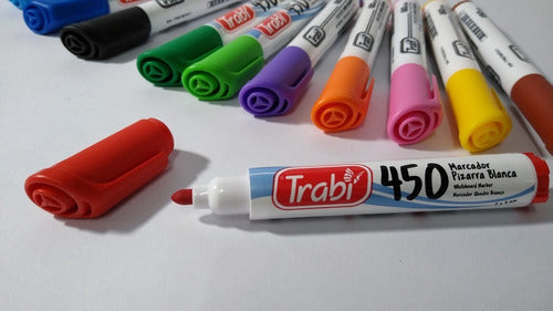 Trabi 450 Rechargeable Whiteboard Markers X 11 Units 1