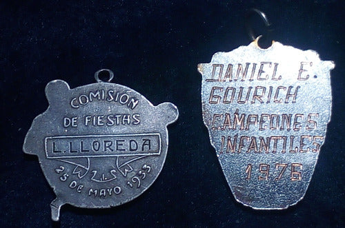 Medallas Deportivas Futbol, Basket, Etc. Lote X 3 Unid 3