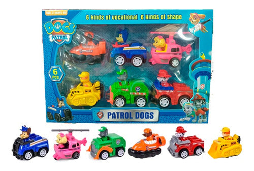 Paw Patrol Set X6 Friction Vehicles 0