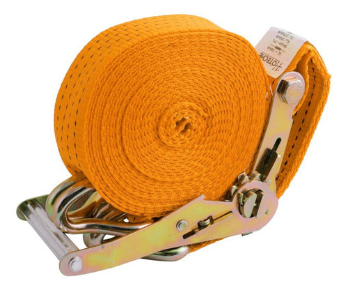 Hoteche Cargo Tie Down Strap with Ratchet 8m 4ton 8ton Break Strength 0