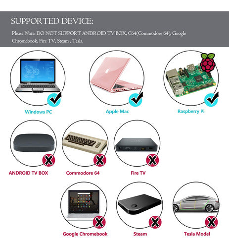 Controlador Usb Inalámbrico De 2,4 Ghz Compatible Con Super 4