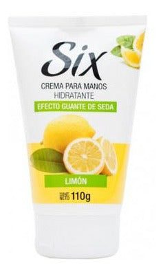 Six Hand Cream Guante Efecto Seda Limón 110 G 0