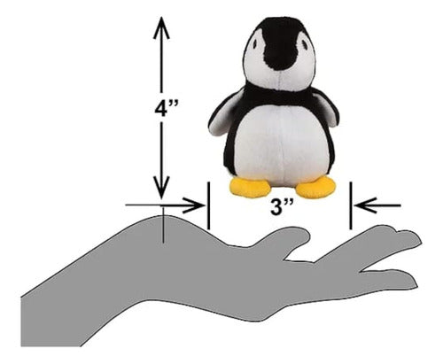 Petsport Tiny Tots Penny Penguin Plush Toy for Small Dogs 1