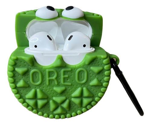 Laian Funda Carcasa Case Para Auriculares AirPods Oreo 0