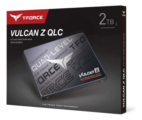 Teamgroup Tforce Vulcan Z 2TB SLC Cache 3D NAND QLC 2.5" 6