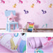 Le Monde Pink Pony Adhesive Wallpaper 45cmx9.6m 0