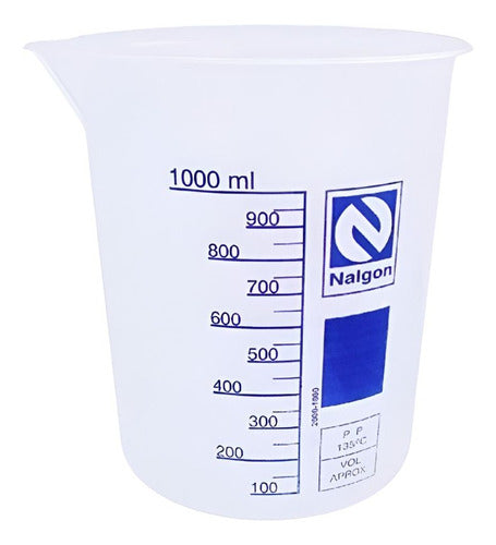 Copo Becker Autoclavavel Em Pp Graduado - 1000ml 2