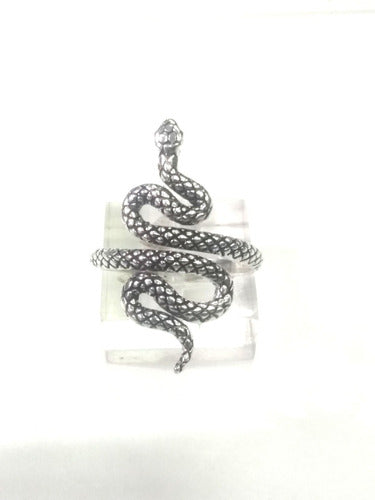 Santiago Plateria Cobra Ring in Silver 4