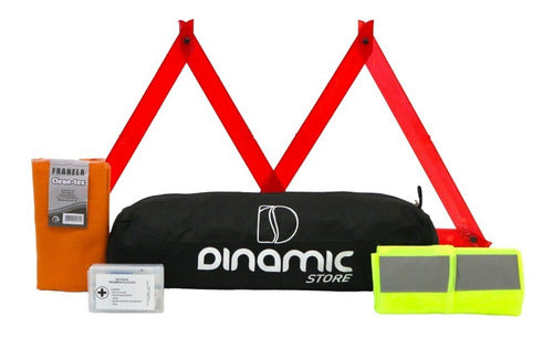 Dinamic Vehicle Safety Kit 5 in 1 - No Fire Extinguisher 0