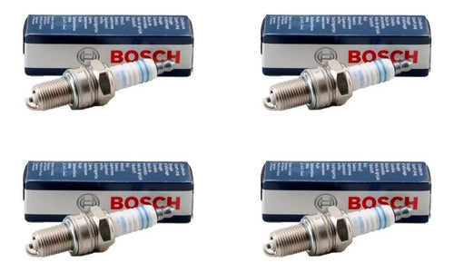 Bosch Combo Bujías X4 Ford Escort 1.8 Audi 1992 1